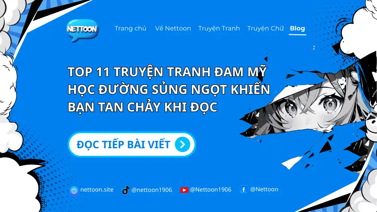 top 11 truyen tranh dam my hoc duong sung ngot khien ban tan chay khi doc